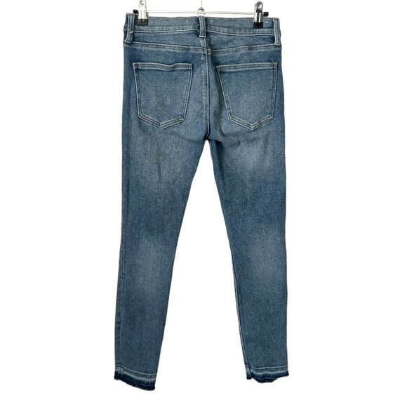 Current/Elliot The Stiletto Raw Hem Skinny Jeans - Picture 4 of 7